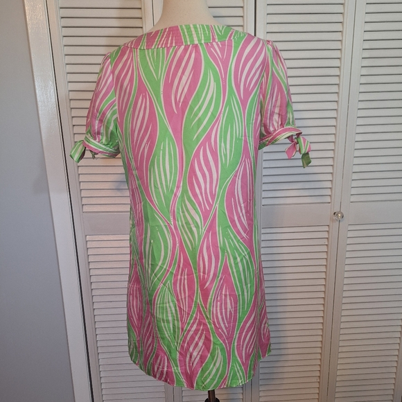 Lilly Pulitzer Silk Dress Sz 8 *X - Picture 3 of 8